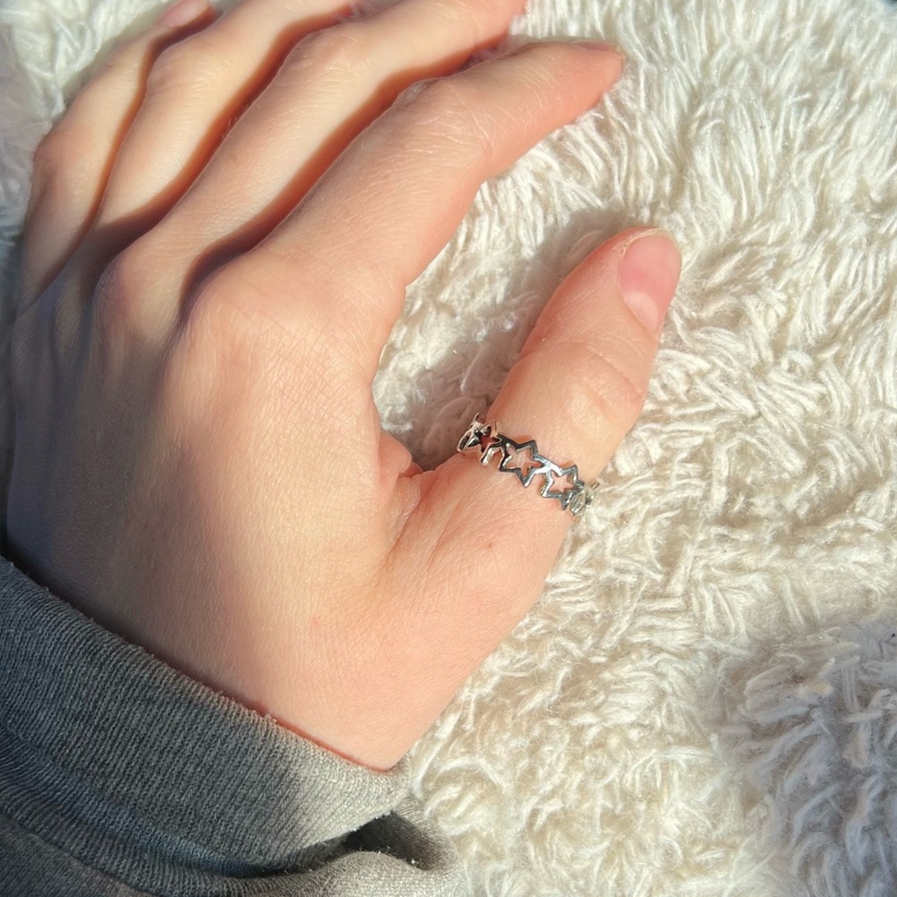 Silver Star Ring